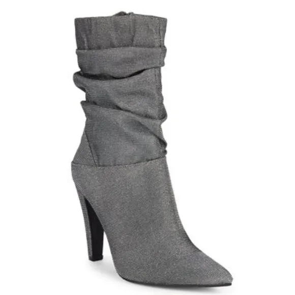 NINA Metallic Heeled Boots