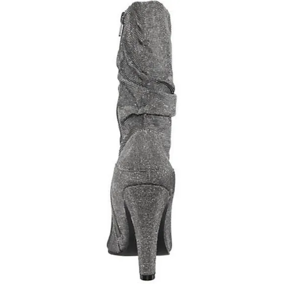 NINA Metallic Heeled Boots