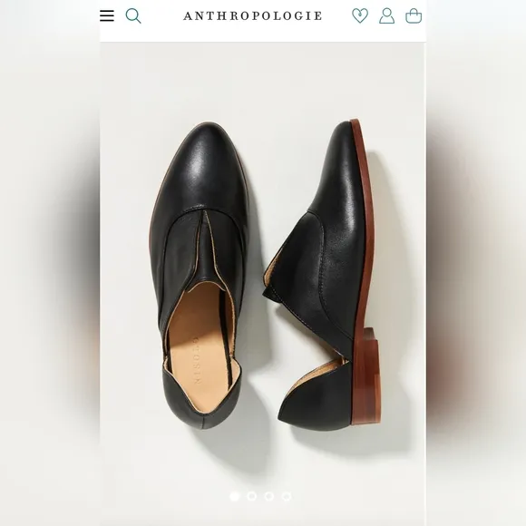 Nisolo × Anthropologie Emma D' Orsay Oxford Flats