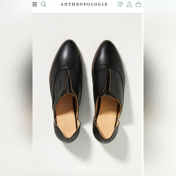 Nisolo × Anthropologie Emma D' Orsay Oxford Flats