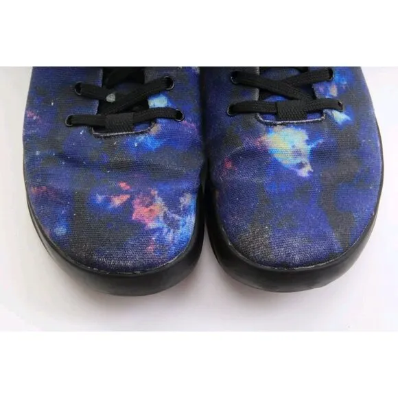 Nobull Midnight Tie-Dye Canvas Trainer Shoes  Women's Sz 9  Sneakers READ Descr.