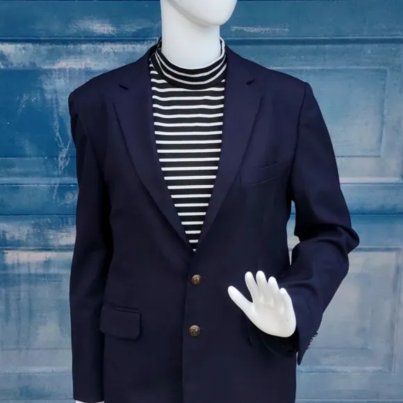 Nordstrom's Ladies Wool Blend Ultra - Lux Single Breasted Blazer