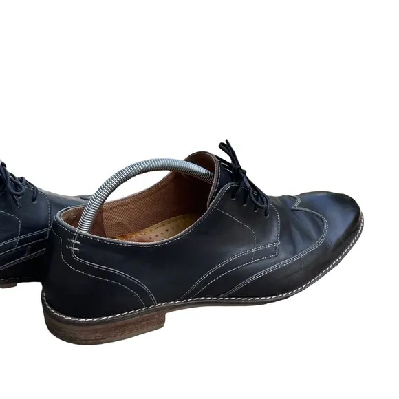 Nunn Bush Black Leather Oxford Shoes Size: 13M
