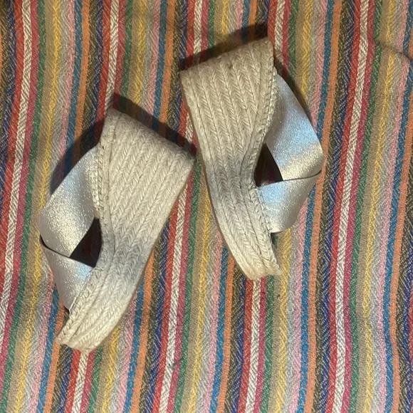NWB Marc Fisher Aden Espadrille Platform Wedge Sandal Sz 9M