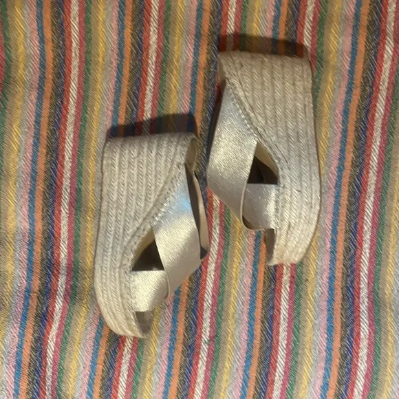 NWB Marc Fisher Aden Espadrille Platform Wedge Sandal Sz 9M