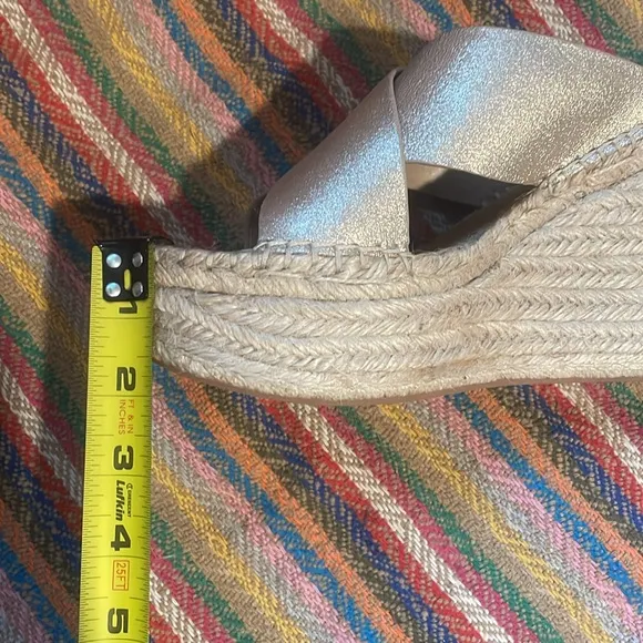 NWB Marc Fisher Aden Espadrille Platform Wedge Sandal Sz 9M