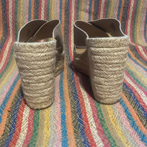 NWB Marc Fisher Aden Espadrille Platform Wedge Sandal Sz 9M