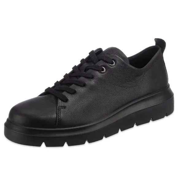 NWOB $170 ECCO Black Fluidform Leather Sneakers