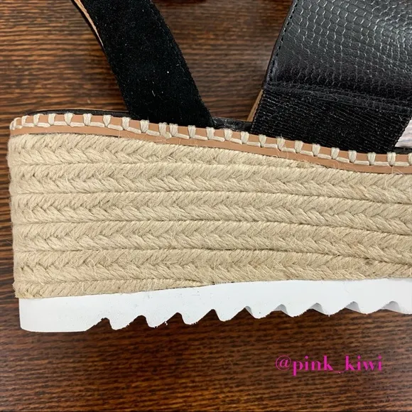 NWOB Crown Vintage Daylen Espadrille Wedge Sandal