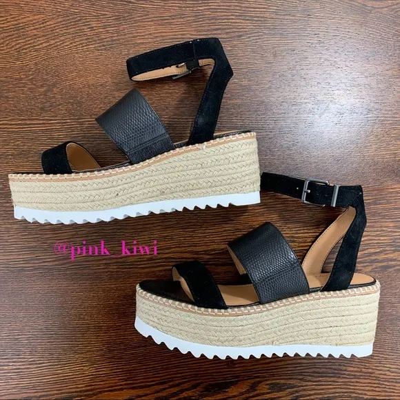 NWOB Crown Vintage Daylen Espadrille Wedge Sandal