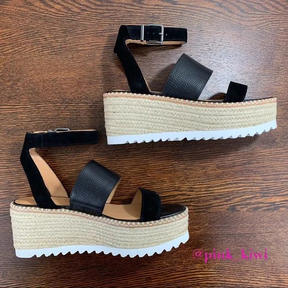 NWOB Crown Vintage Daylen Espadrille Wedge Sandal