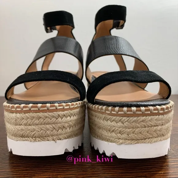 NWOB Crown Vintage Daylen Espadrille Wedge Sandal