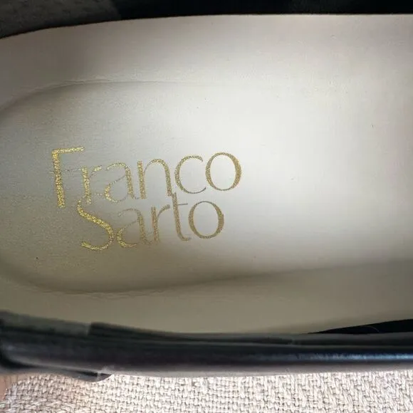 NWOB ** Franco Sarto Kira Slip-on Minimalist Loafer Comfort Black Size 8.5