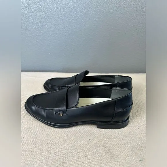 NWOB ** Franco Sarto Kira Slip-on Minimalist Loafer Comfort Black Size 8.5
