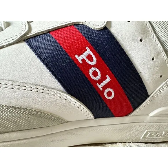 NWOB Polo Ralph Lauren MEN'S SHOES 13 Court Mid Pro Trainer
