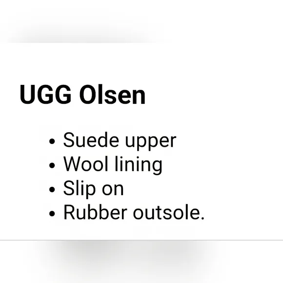 NWOB UGG Dark Suede Moccasin Slippers