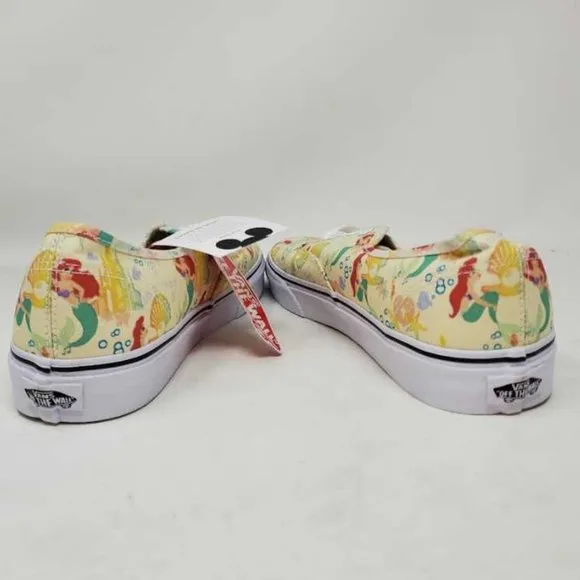 NWOB Women's 11.5 Vans x Disney Little Mermaid Ariel Authentic shoes