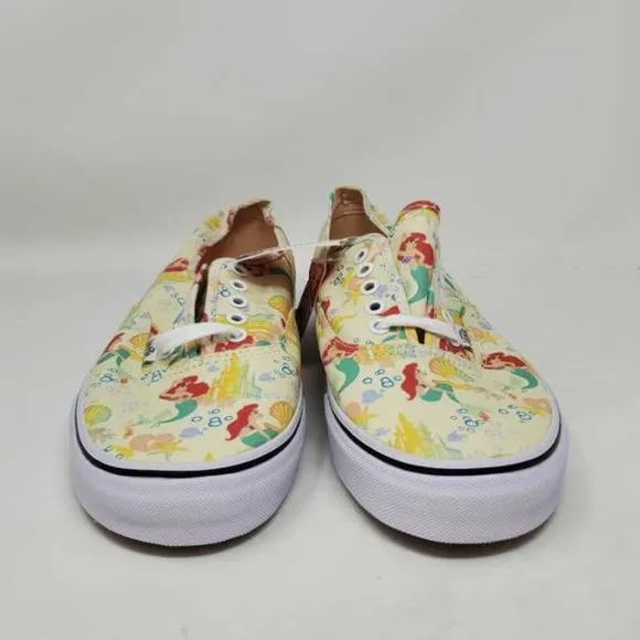 NWOB Women's 11.5 Vans x Disney Little Mermaid Ariel Authentic shoes