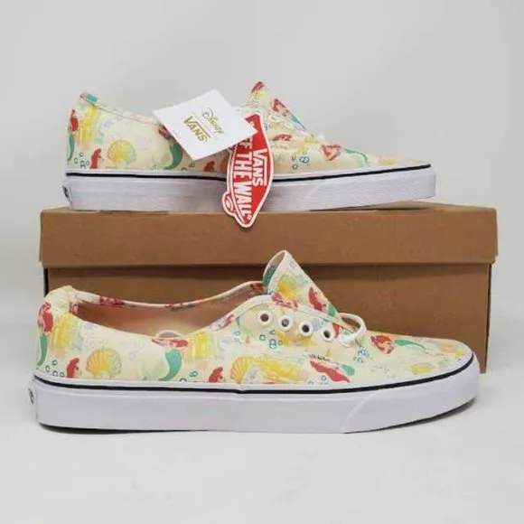 NWOB Women's 11.5 Vans x Disney Little Mermaid Ariel Authentic shoes