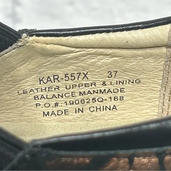 NWOT Alegria Leather Slip-On Shoes With Double Gore Kara Regal Copper