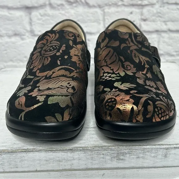 NWOT Alegria Leather Slip-On Shoes With Double Gore Kara Regal Copper