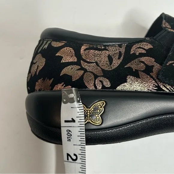NWOT Alegria Leather Slip-On Shoes With Double Gore Kara Regal Copper