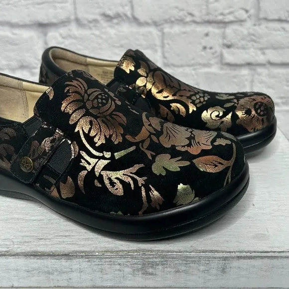 NWOT Alegria Leather Slip-On Shoes With Double Gore Kara Regal Copper