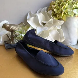 NWOT! Arche Fanyra Moccasins in Blue Nubuck