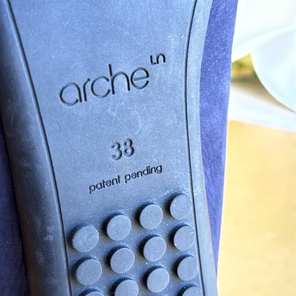 NWOT! Arche Fanyra Moccasins in Blue Nubuck