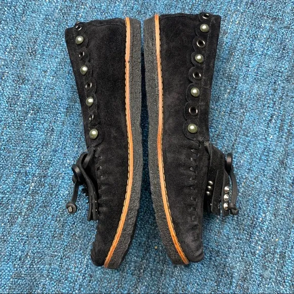 NWOT Coach Roccasin Slip On Sherpa Lined Moccasins