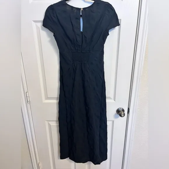 NWOT Free People, Natalya Solid Midi, Small in Blue