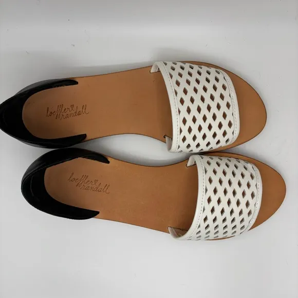 NWOT Loeffler Randall Sawyer D'Orsay‎ Flats Perforated Leather Sz 7