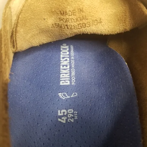 NWOT Mens Birkenstock Utti Lace Casual Shoe - Gray Taupe