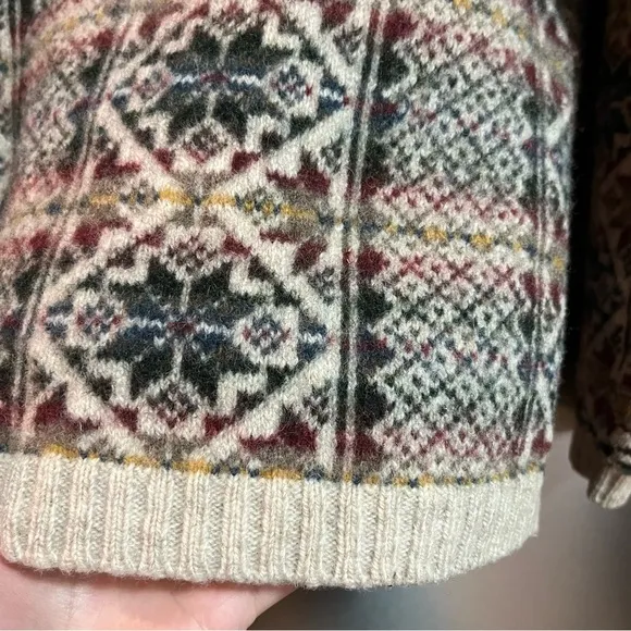 NWOT Orvis 100% New Wool Sweater Classic Cardigan