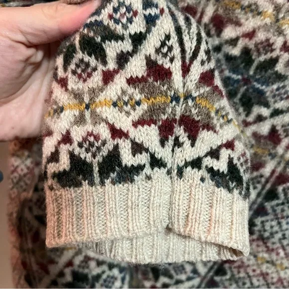 NWOT Orvis 100% New Wool Sweater Classic Cardigan