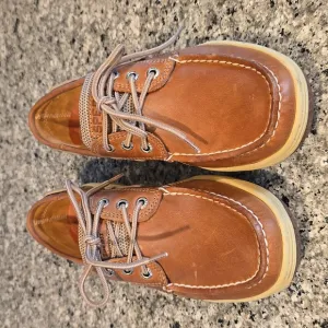 NWOT Speery Top Sider Tan Leather Boat Shoes