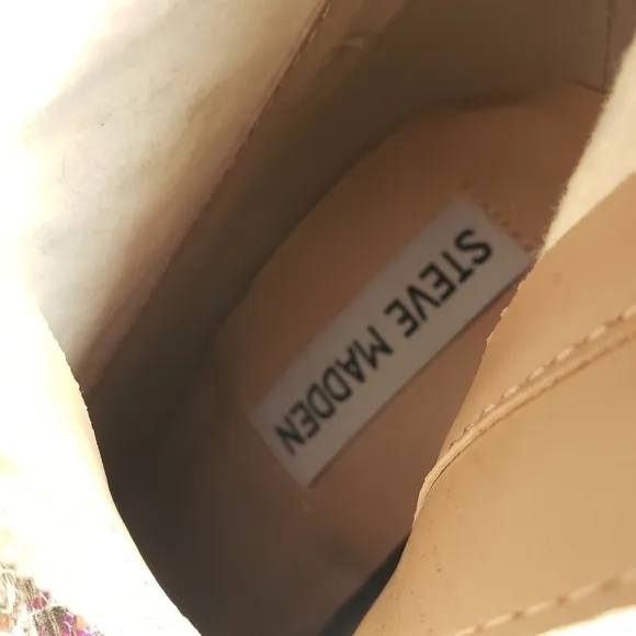 NWOT | Steve Madden Viktory Over the Knee Heeled Boots in Rainbow Snake
