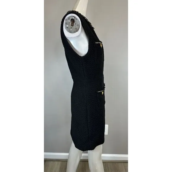 NWT Alice   Olivia Lacchan Tweed Minidress Size 6 $495