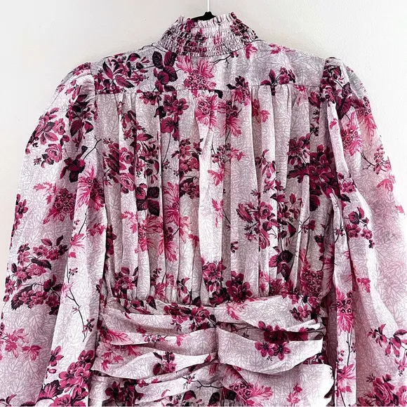 NWT Anthropologie Let Me Be Floral Maxi Dress
