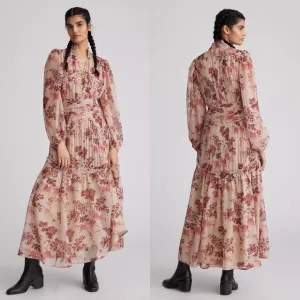 NWT Anthropologie Let Me Be Floral Maxi Dress
