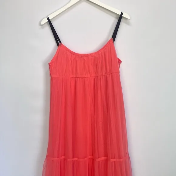 NWT Anthropologie MAEVE Tulle Maxi Dress M
