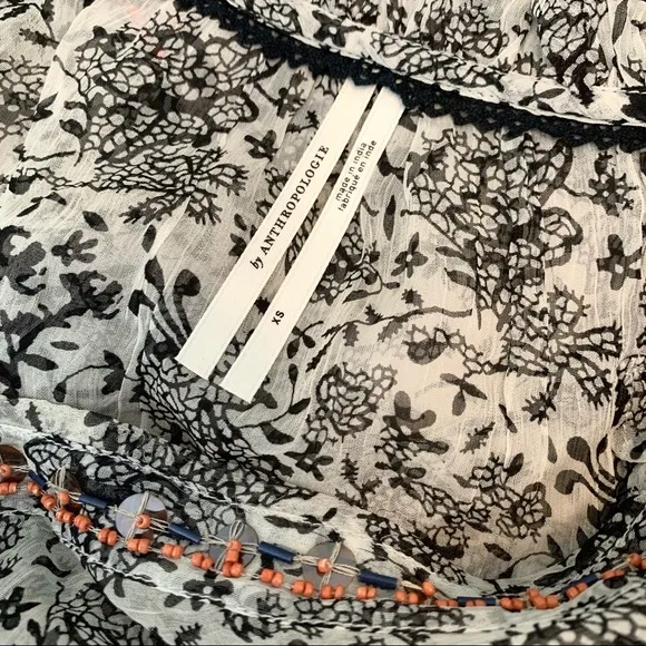 NWT Anthropologie Romilly Tiered Maxi Dress