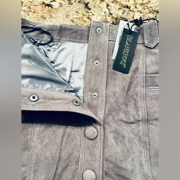 NWT Blank NYC Suede Mini Skirt