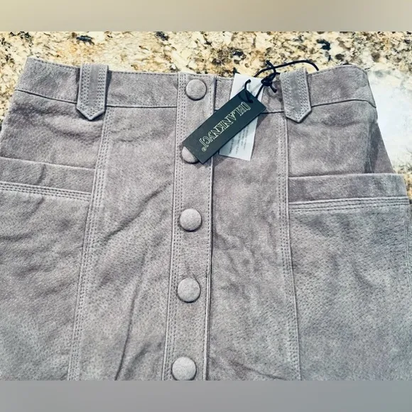 NWT Blank NYC Suede Mini Skirt