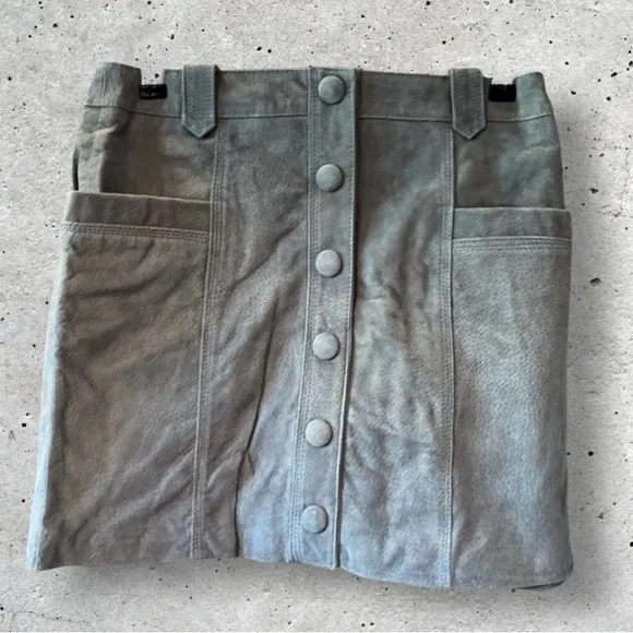 NWT Blank NYC Suede Mini Skirt
