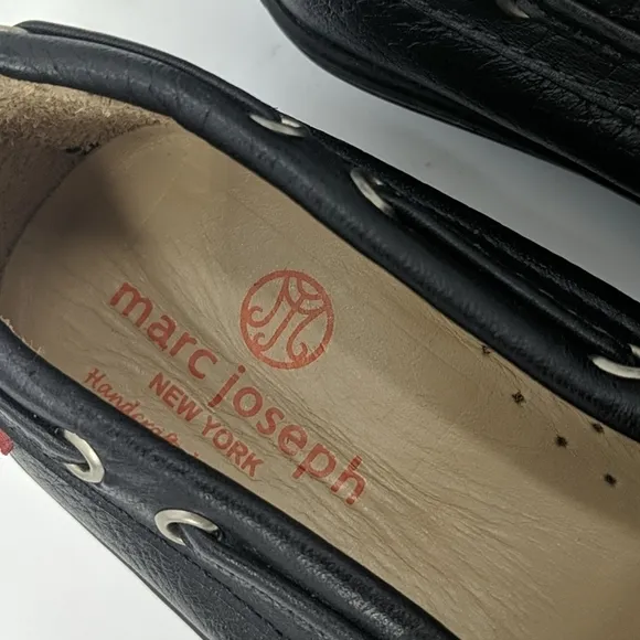 NWT Boys MARC JOSEPH Leather Boat Shoes