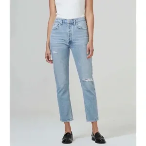 NWT Citizens of Humanity Jolene High Rise Vintage Straight Leg Jeans Blue Jay