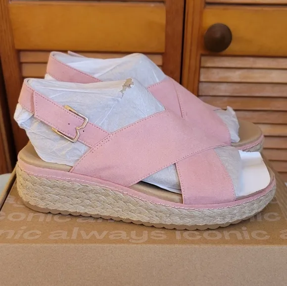 NWT Dr. Scholl's Womens Ember Espadrille Sandal Size 9