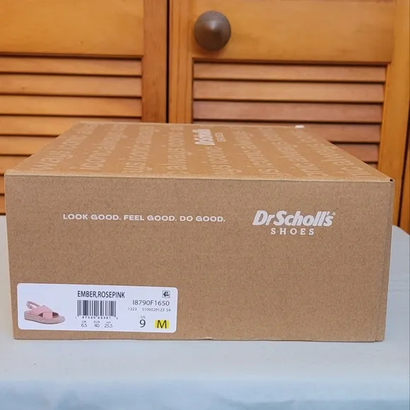 NWT Dr. Scholl's Womens Ember Espadrille Sandal Size 9