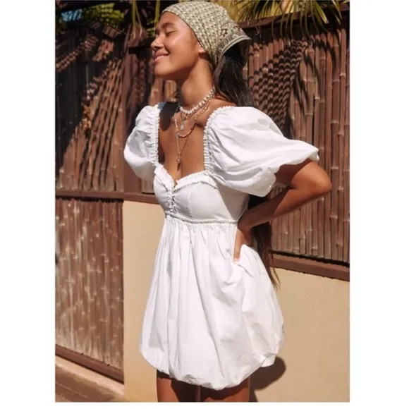 NWT Free People Rendezvous Me Mini Dress Size Large